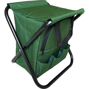 Sedia Pieghevole da Campeggio Frigo Refrigerante Salvaspazio 2 Colori Assortiti