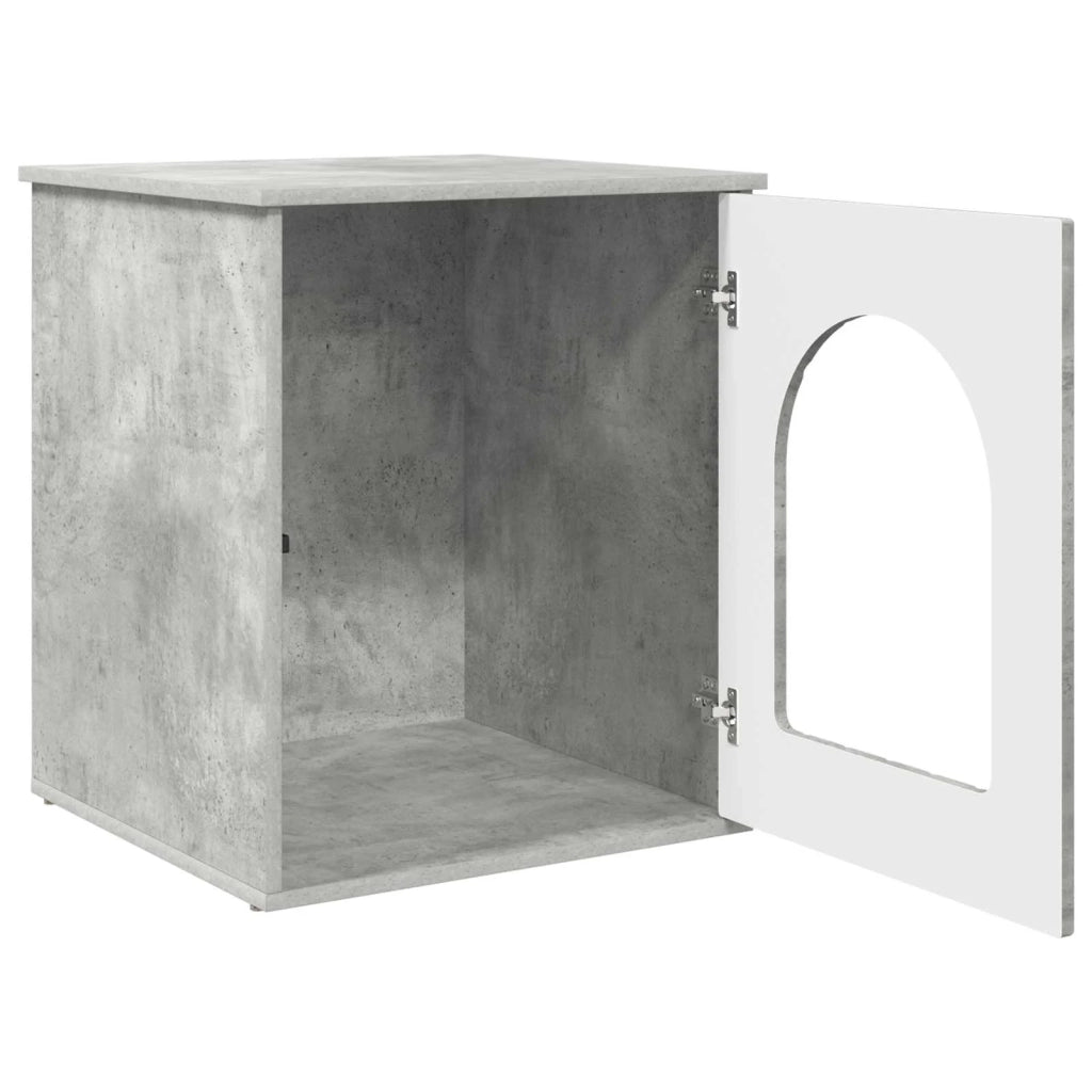 Casa per Gatti Calcestruzzo 53 x 52 x 62 cm Legno multistrato
