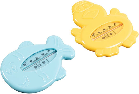 Termometro da bagno Poupy per bambini utilizzabile e riutilizzabile.