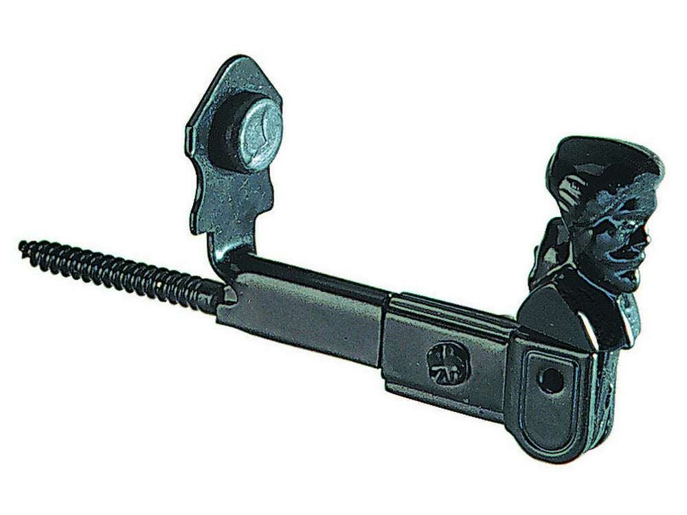 fermaimposte a vite nero con fermo e tassello cod:ferx.vit4465