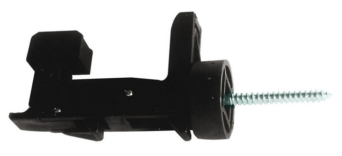 fermaimposte a scatto nero vite mm.70 + tassello cod:ferx.vit10435