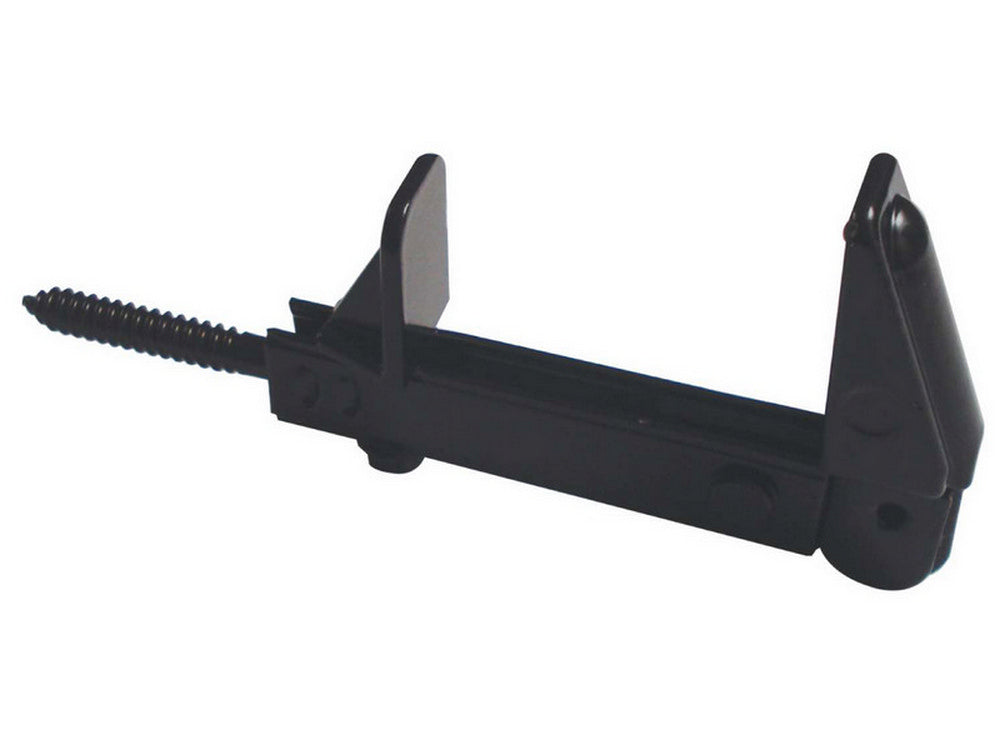 fermaimposte a vite mm.120 nero con fermo cod:ferx.vit36622