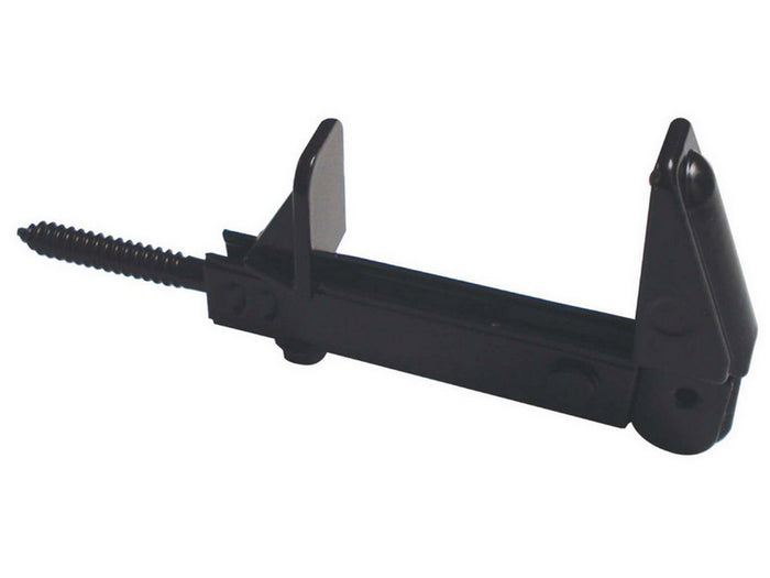 fermaimposte a vite mm.120 nero con fermo cod:ferx.vit36622