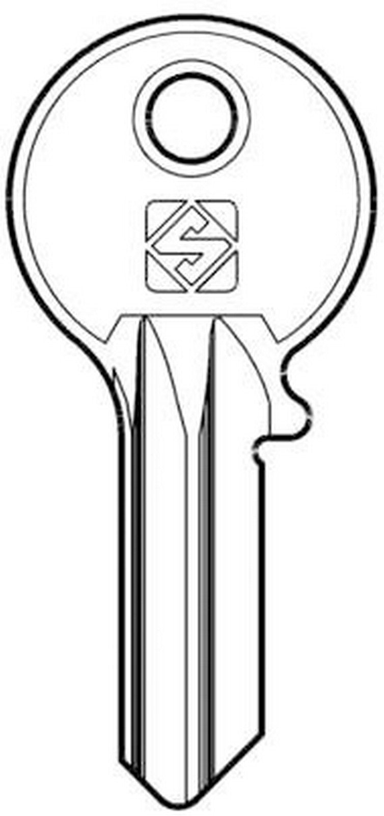 chiavi silca art. cb81 gr.2 cod:ferx.12323