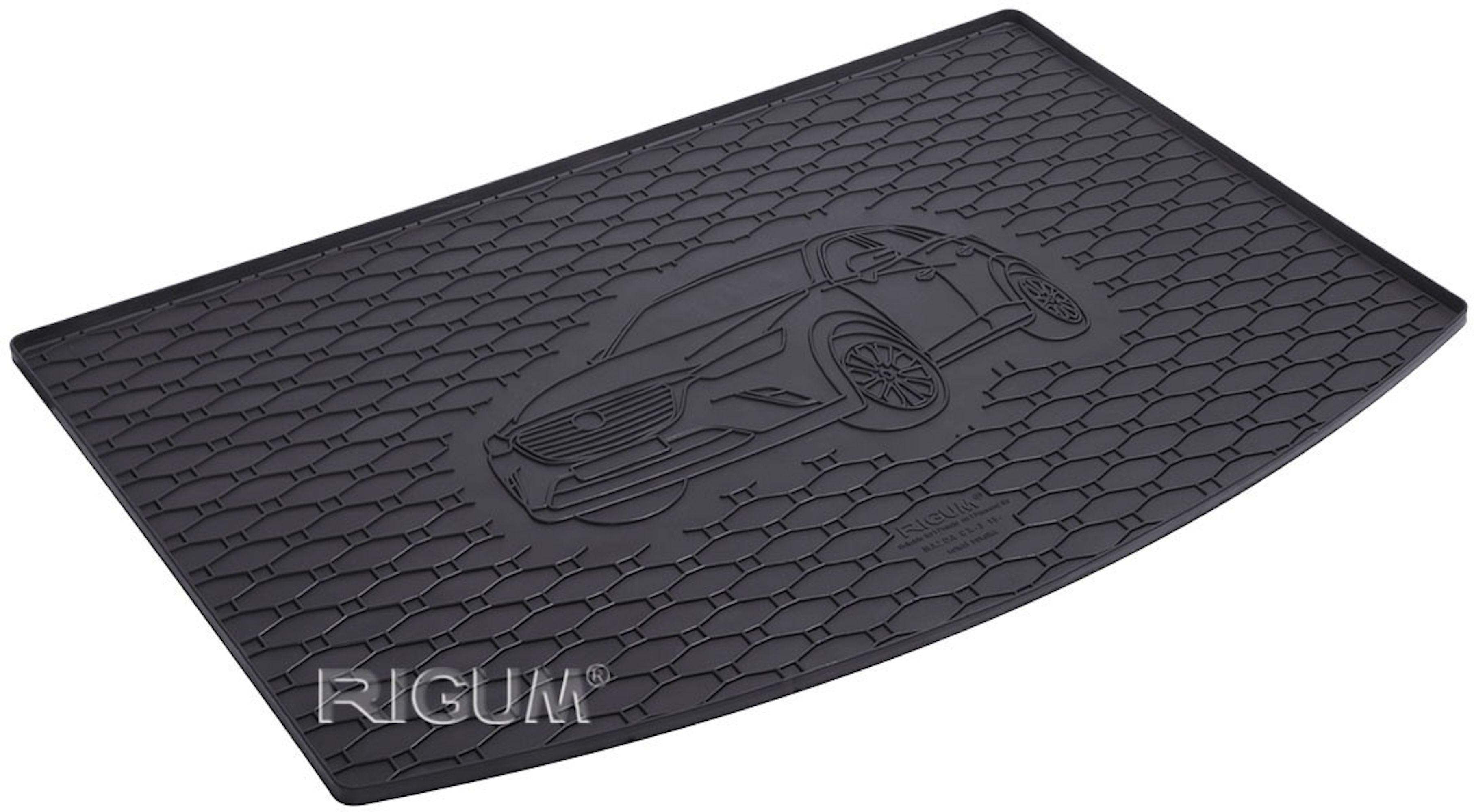 81B-820027 - Tappeto gomma baule - Mazda CX-3 dal 2015-2018 Restyling dal 2018- , posizione baule (Posizione superiore)