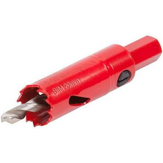 Sega a Tazza per Fori su Cartongesso Legno Plastica Wolfcraft Formato: 32 mm