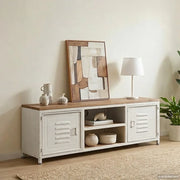Mobile TV 120x30x40 cm Bianco 245457