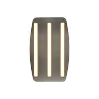 ZMH Lampada da soffitto LED nichel acrilico per interni cucina anche parete