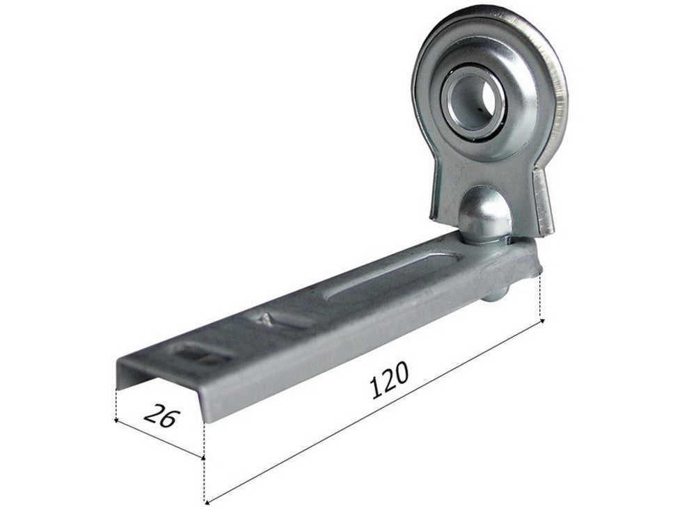 supporto a sfera con zanca e cuscinetto cod:ferx.vit45093