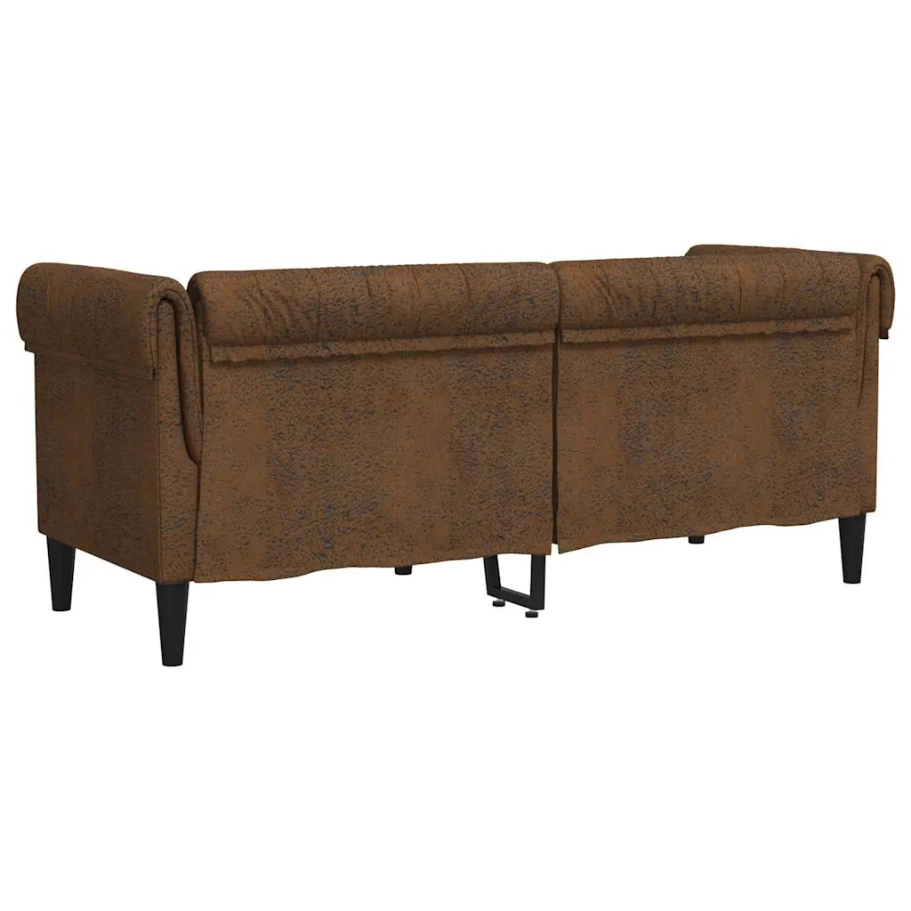 Divano Marrone 182,5 x 74,5 x 74,5 cm Poliestere 42013009