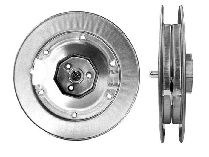 puleggia per rulli ï cm.22 calotta ï mm.60 cod:ferx.vit44272
