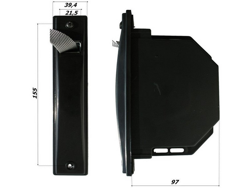 avvolgitore semincasso completo cintino mm. 20 mt. 5,5 (interasse fori mm. 155) cod:ferx.vit52609