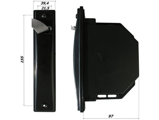 avvolgitore semincasso completo cintino mm. 20 mt. 5,5 (interasse fori mm. 155) cod:ferx.vit52609