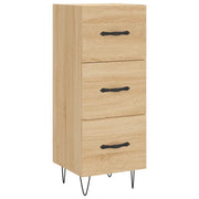 Credenza | Madia | Buffet da pranzo | Armadio da pranzo Rovere Sonoma 34,5x34x90 cm in Legno Multistrato