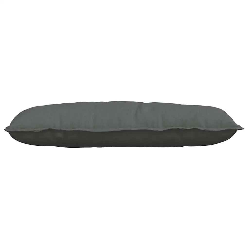 Cuscino per Schiena Grigio scuro 100 x 19 x 50 cm Tessuto 42014745