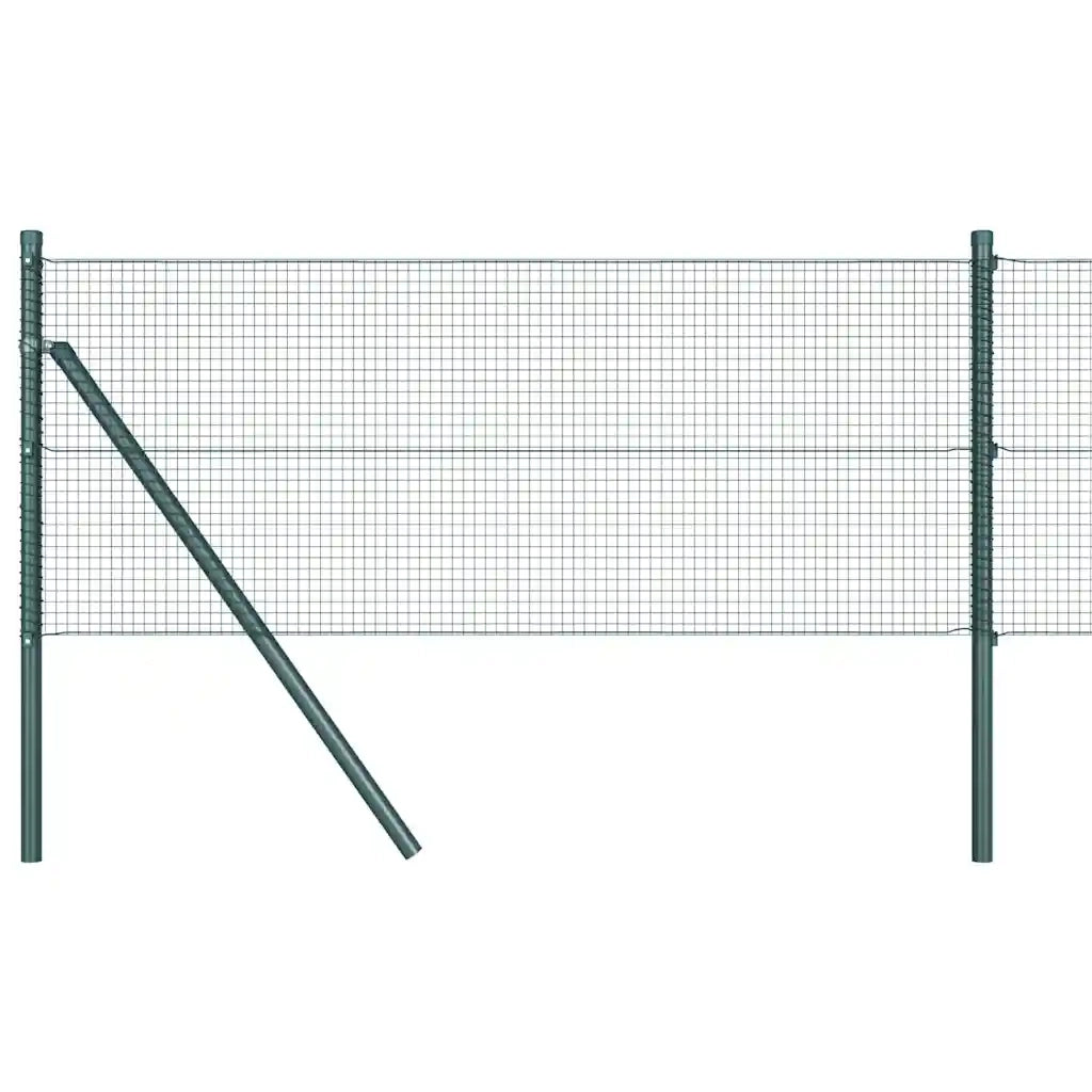 Palo della recinzione Verde 100 x 0,5 m (reticolo 16 x 16 mm)