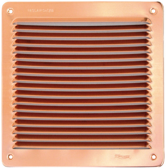griglia di aerazione in rame mm. 230x230 cod:ferx.vit25862