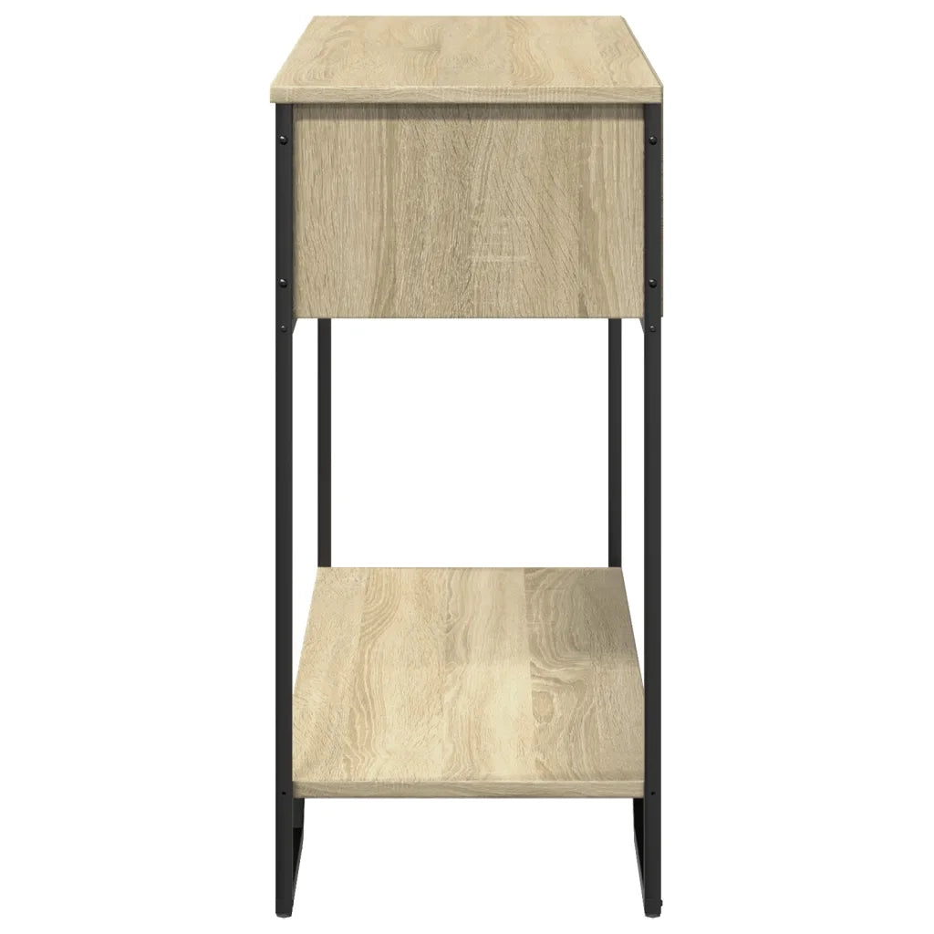 Tavolo Consolle Rovere Sonoma 100x35x74,5 cm in Truciolato