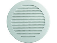 griglia di aerazione in plastica  ï mm. 100 imbocco ï mm. 80 cod:ferx.vit39350