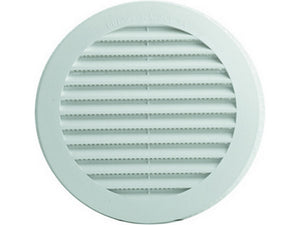 griglia di aerazione in plastica  ï mm. 100 imbocco ï mm. 80 cod:ferx.vit39350