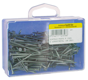 scatola punte testa piana 8x20 cavatorta (gr.250) cod:ferx.12354