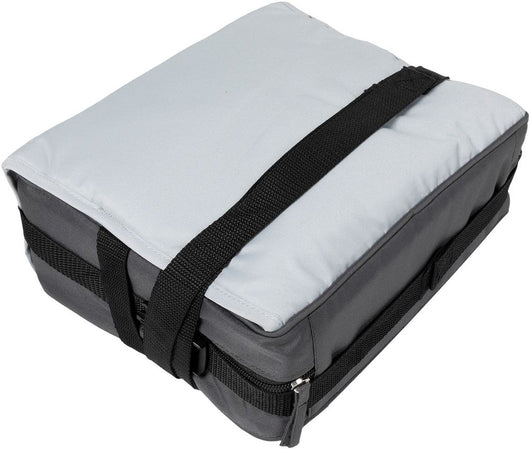 Alzabimbo pieghevole da tavola. Seggiolino da sedia con cinture di sicurezza, per la sicirezza dei tuoi bambini durante la pappa.