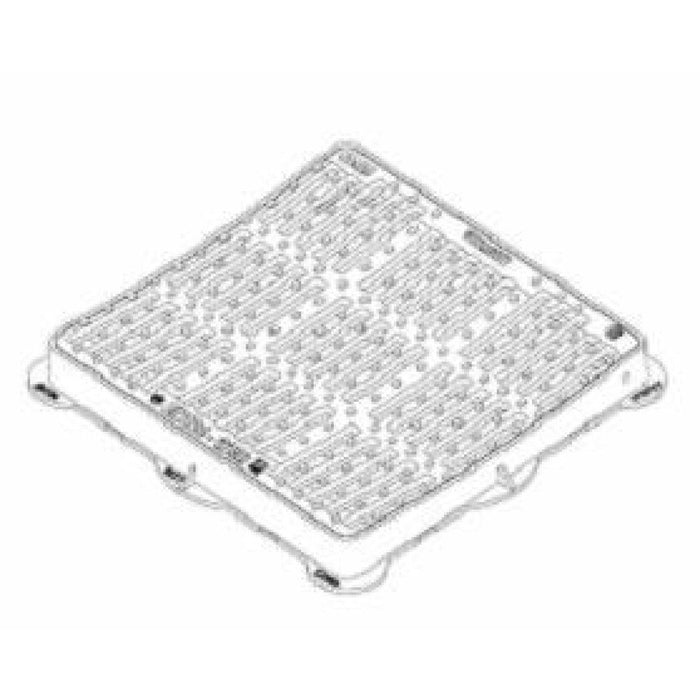 Caditoia griglia ghisa concava telaio e griglia c250 30x30 b07vq4hx9h