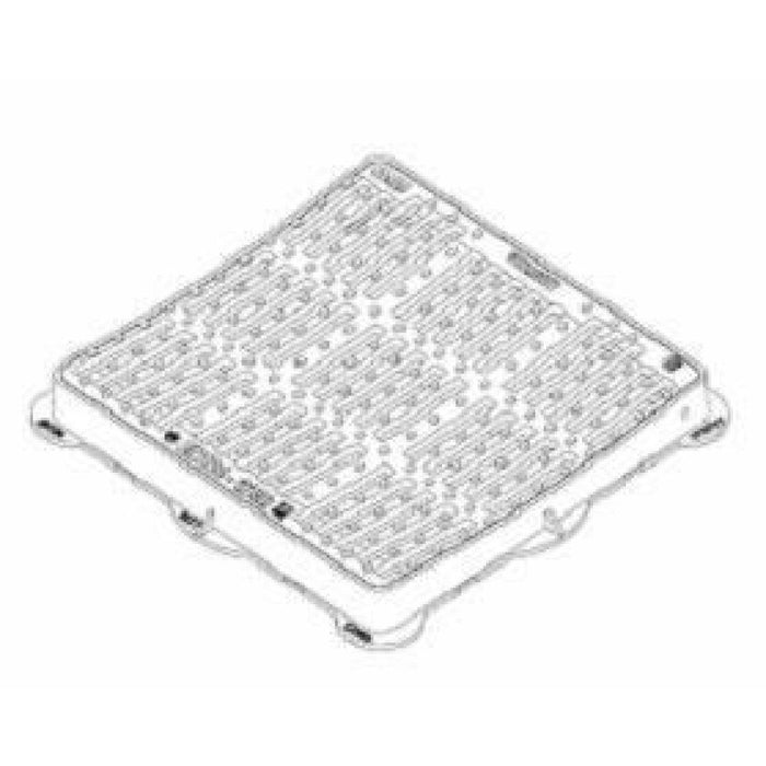 Caditoia griglia ghisa concava t elaio e griglia c250 40x40 b07vsc36pg