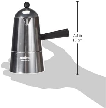 Lavazza Caffettiera Espresso Carmencita Classic, Capacità 20 cl, Tazze 3