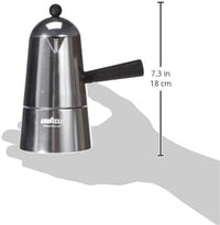 Lavazza Caffettiera Espresso Carmencita Classic, Capacità 20 cl, Tazze 3