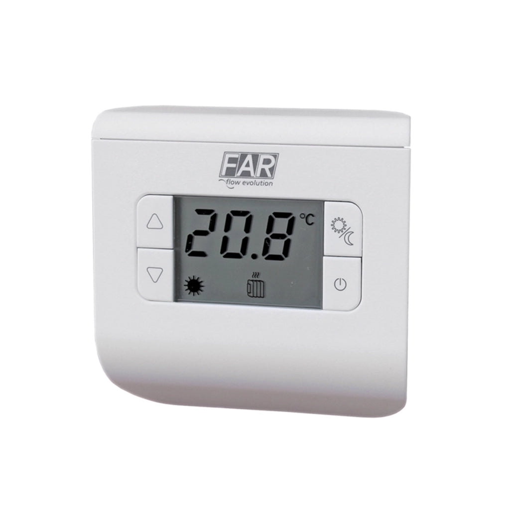 TERMOSTATO ELETTRONICO P/IMPIANTI DI RISCALDAMENTO E CONDIZIONAMENTO- FAR- pezzi 1