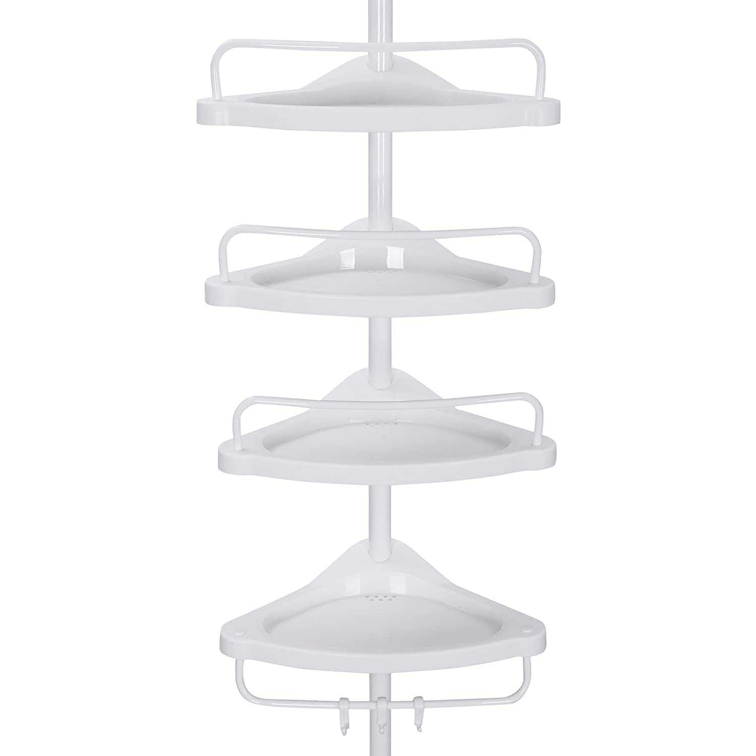 Valora MENSOLA TELESCOPICA PER BAGNO Bianca Regolabile Salvaspazio