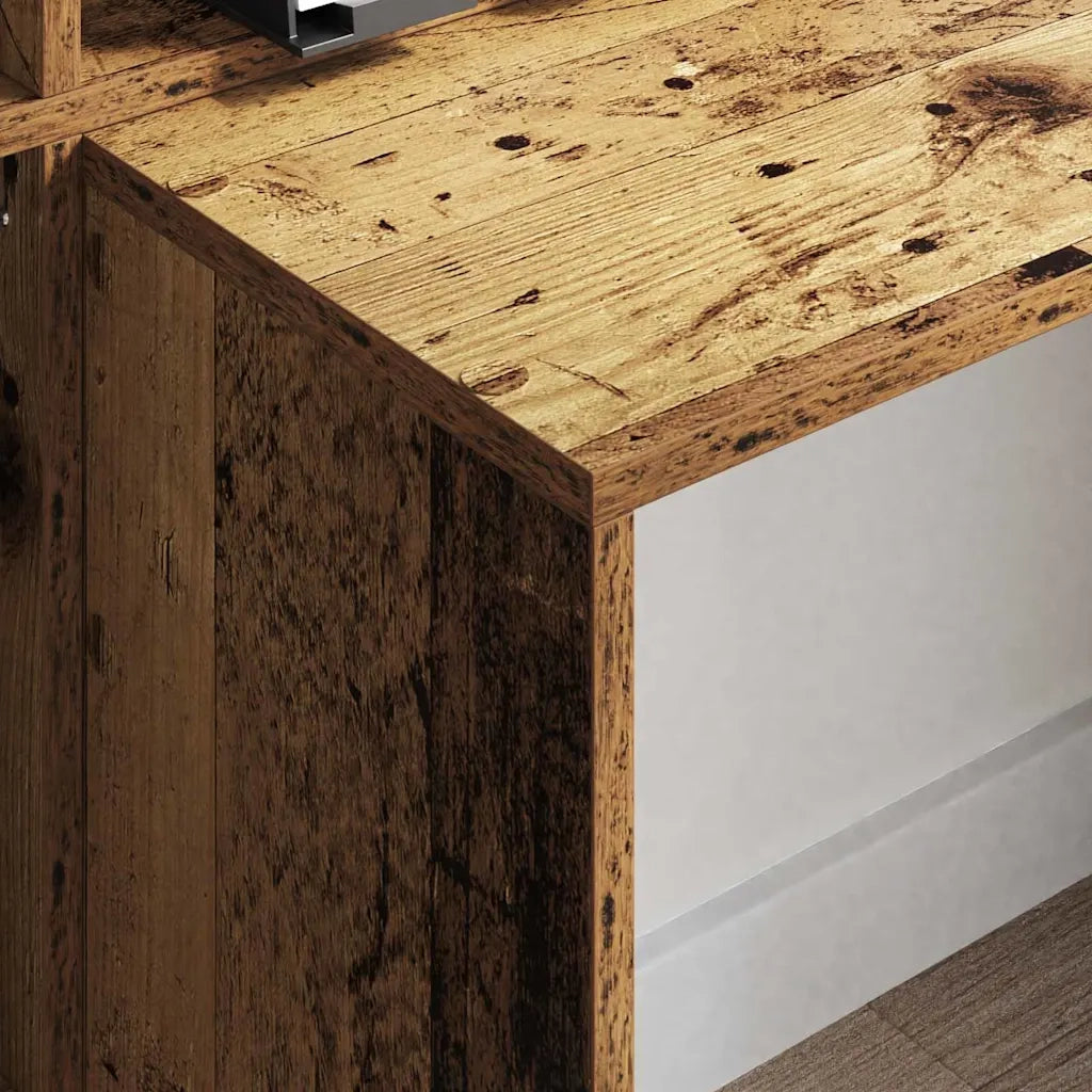 Scrivania Legno vecchio 138,5 x 55 x 143 cm Legno multistrato 3337255
