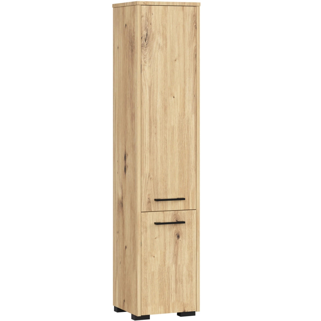 Colonna da bagno AKORD FIN Quercia Artisan 30 cm 2 ante 30x30x140 cm