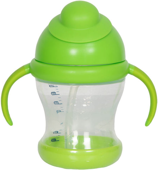 Tazza Poupy da 200 ML con manici, cannuccia e coperchio con beccuccio.