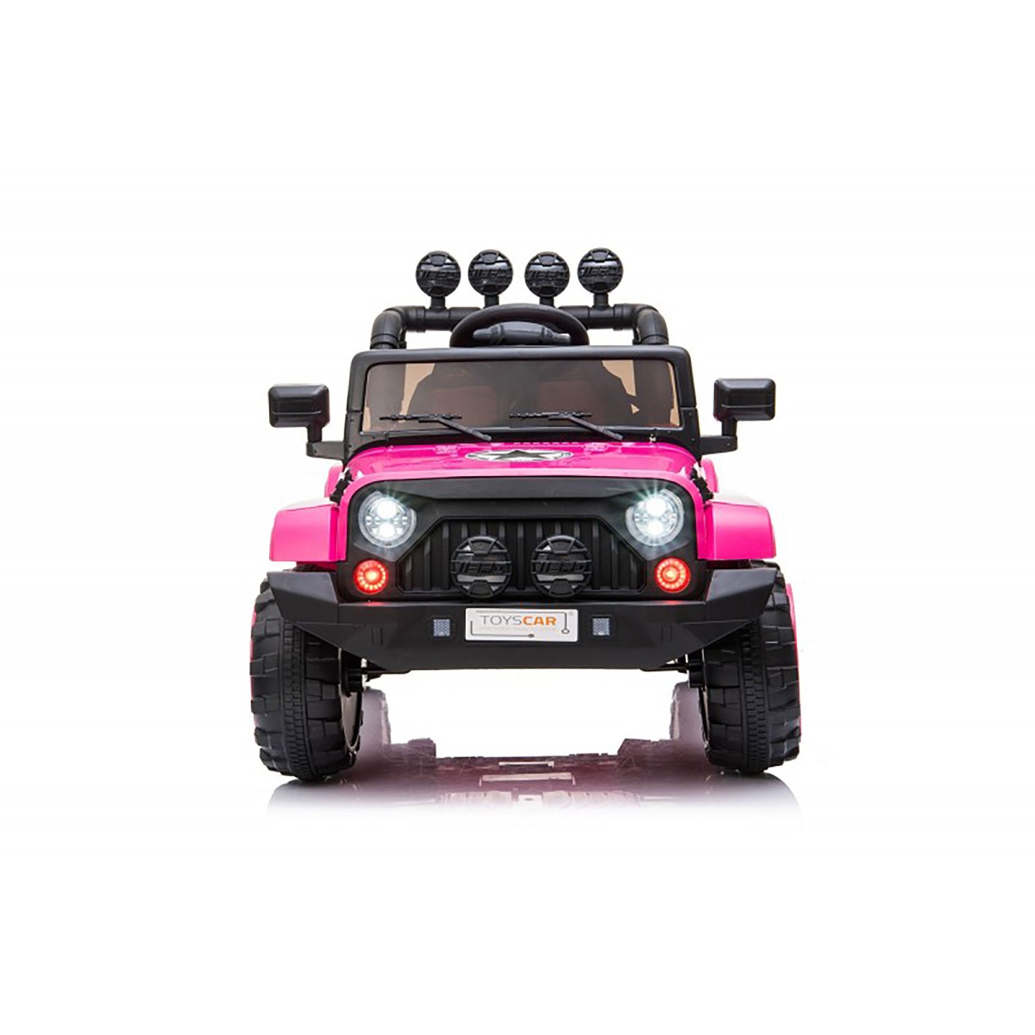 Macchina Elettrica per Bambini Fuoristrada Adventure 12V con Telecomando Fucsia