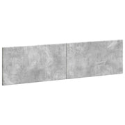 Testiera da Muro BREDA Grigio Cemento Legno ingegnerizzato 897588
