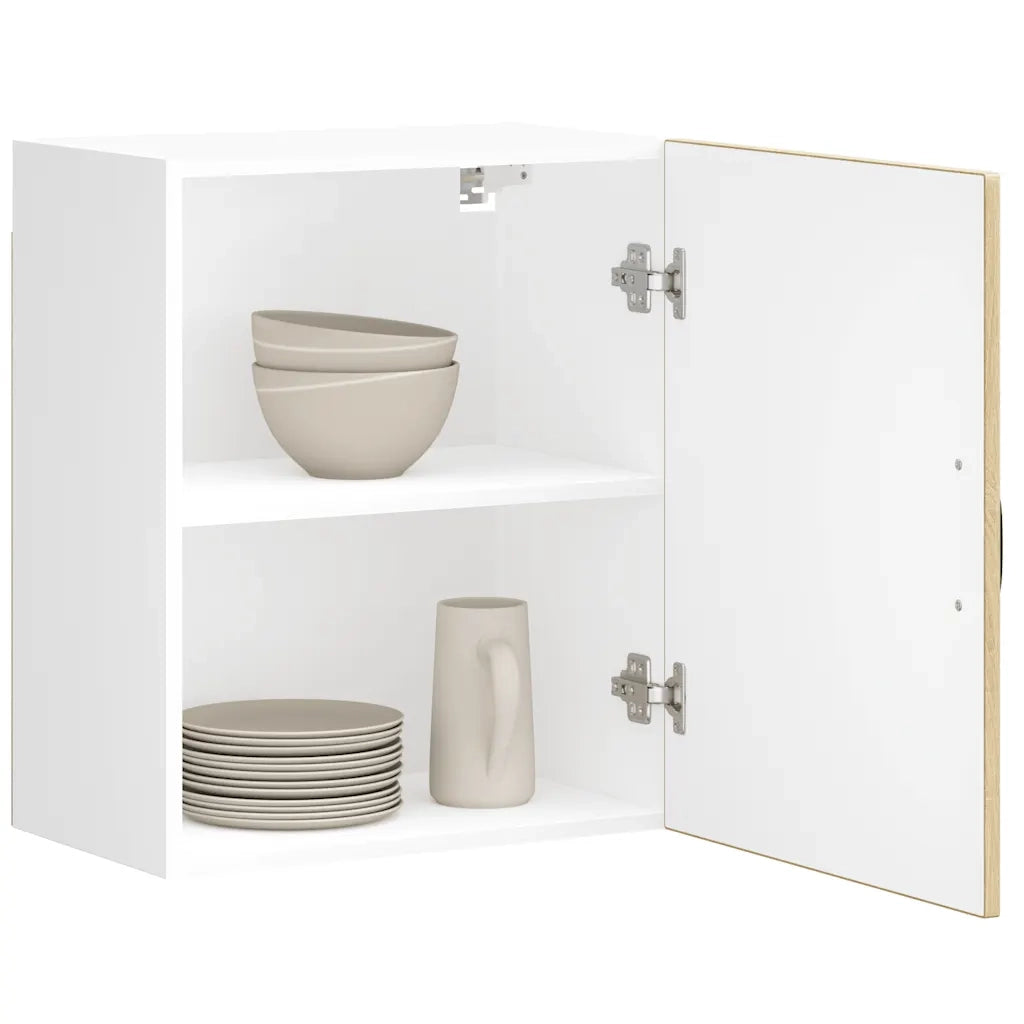 Pensili da cucina 2 pz Lucca in Legno Multistrato Rovere Sonoma 853804