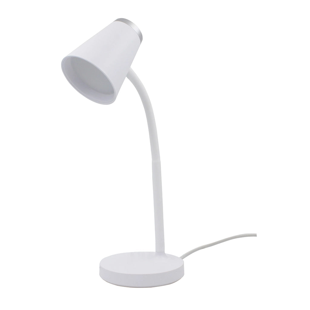 Lampada da scrivania moderna bianca LED 4,5W 4000K Chico Milagro