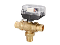 Valvola Di Zona 3/4" ICMA Art.343 Comando Motorizzato 3 Vie Completo 230V