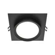 Maytoni Hoop faretto incasso soffitto quadrato nero GX53