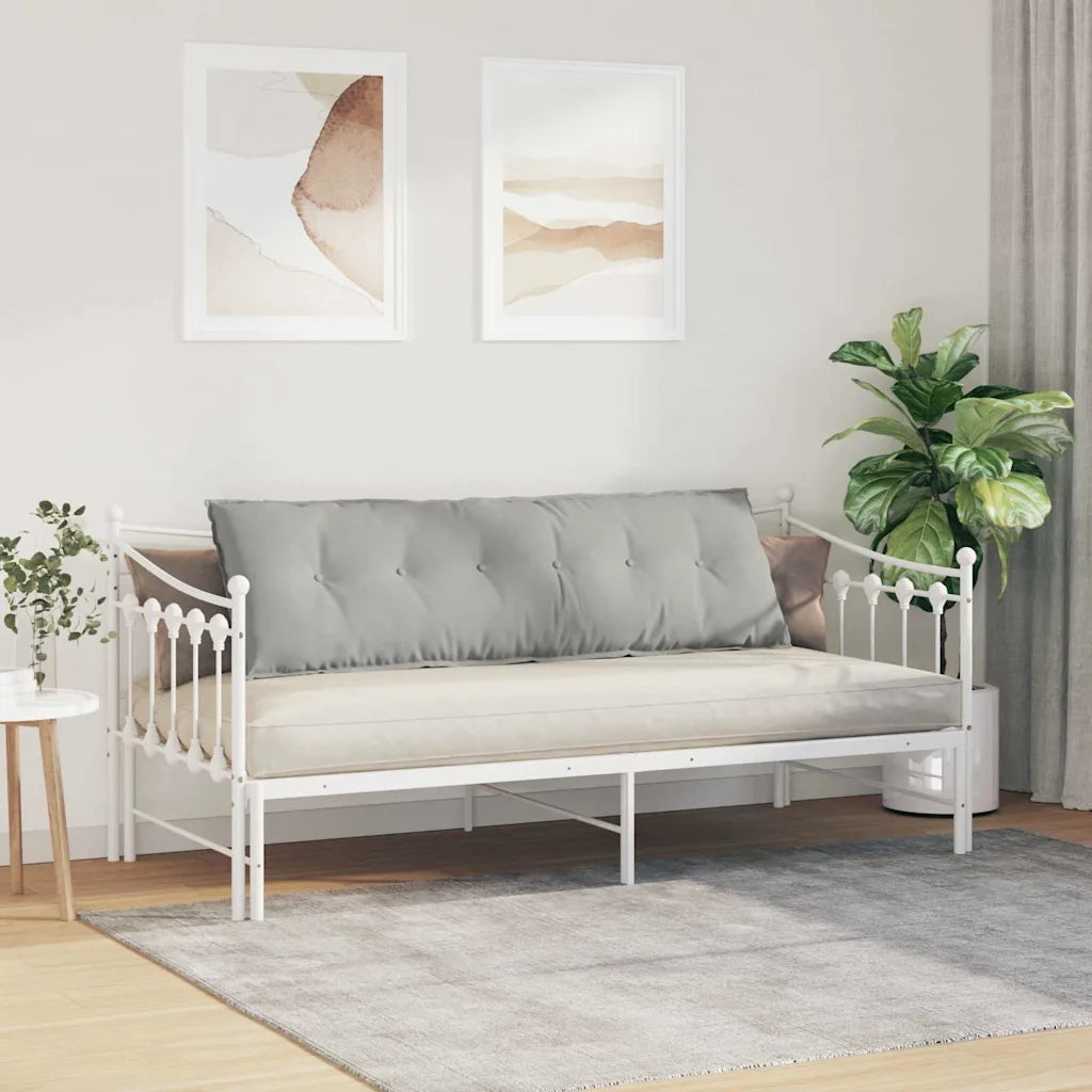 Cuscino per Schiena | Cuscino dorsale Grigio chiaro 160 x 50 cm