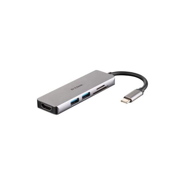 D-link dub-m530 replicatore di porte e docking station per laptop cablato usb 3.2 gen 1 (3.1 gen 1) type-c alluminio - DLINE000163