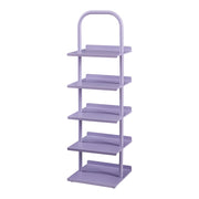 Scaffale dal design senza tempo per soggiorno/camera da letto mobiletto portascarpe per bambini acciaio viola 03_0011324