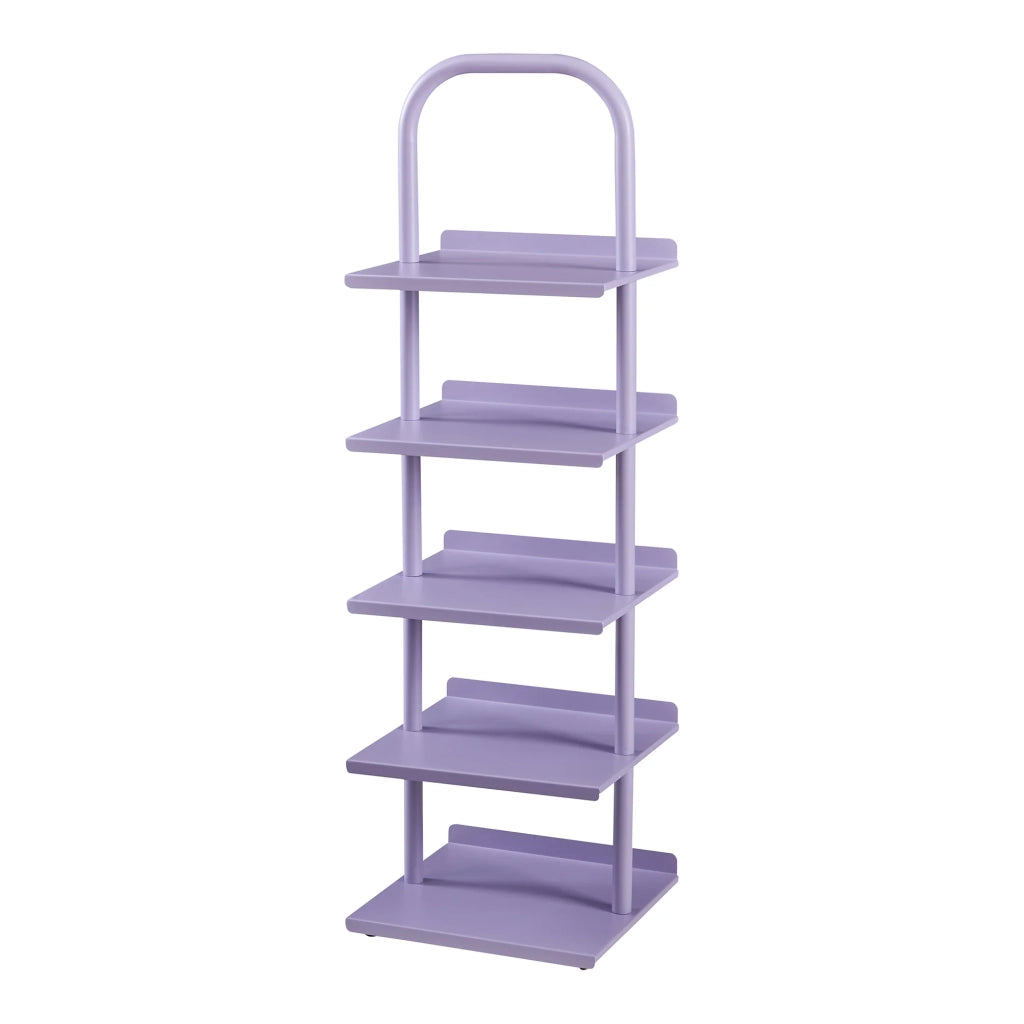 Scaffale dal design senza tempo per soggiorno/camera da letto mobiletto portascarpe per bambini acciaio viola 03_0011324