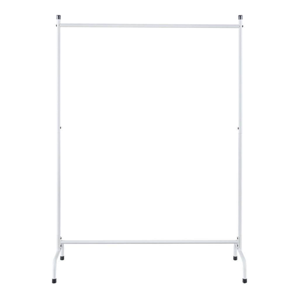 Stand Appendiabiti 'Haderup' in Metallo - Porta Abiti da Terra per Ingresso - Bianco [en.casa]