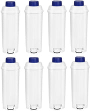 Filtro per acqua compatibile per macchina del caffè DLSC002 ECAM ESAM ETAM Serie, 8 pezzi