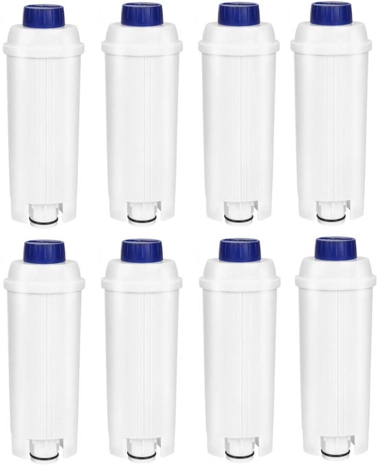 Filtro per acqua compatibile per macchina del caffè DLSC002 ECAM ESAM ETAM Serie, 8 pezzi