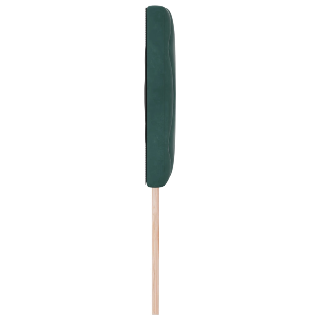 Testiera  Design a Blocchi di Diamante Verde Scuro 140 cm in Velluto
