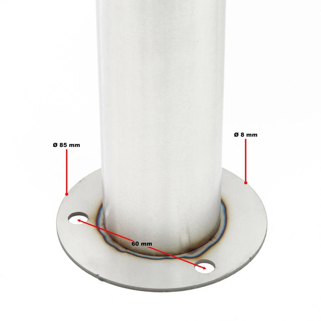 Blocco di 12 cassette postali con supporto 2x6 scomparti sovrapposti acciaio inox 16_0000026